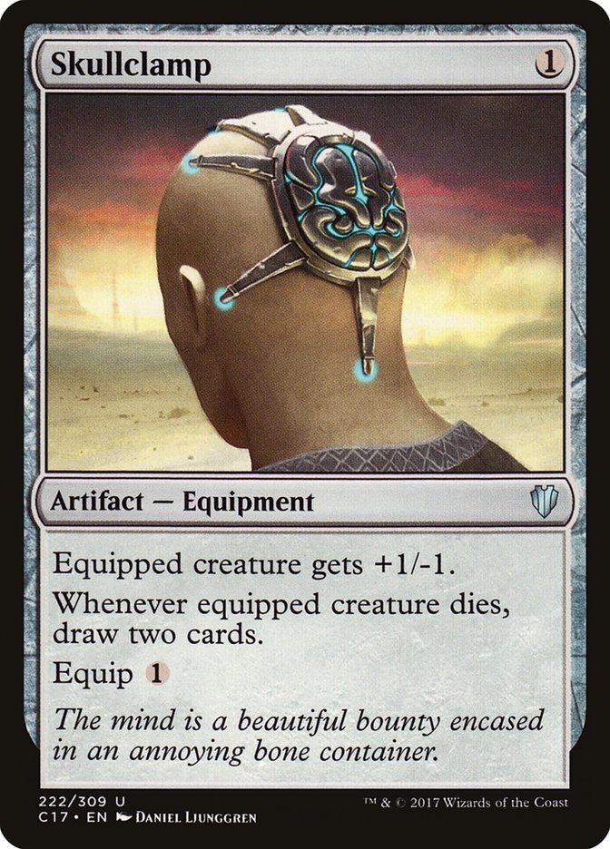 Skullclamp [Commander 2017] | Local Legends