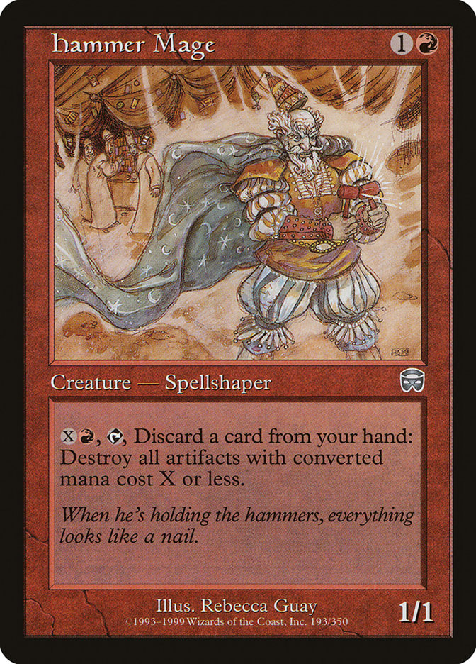 Hammer Mage [Mercadian Masques] | Local Legends