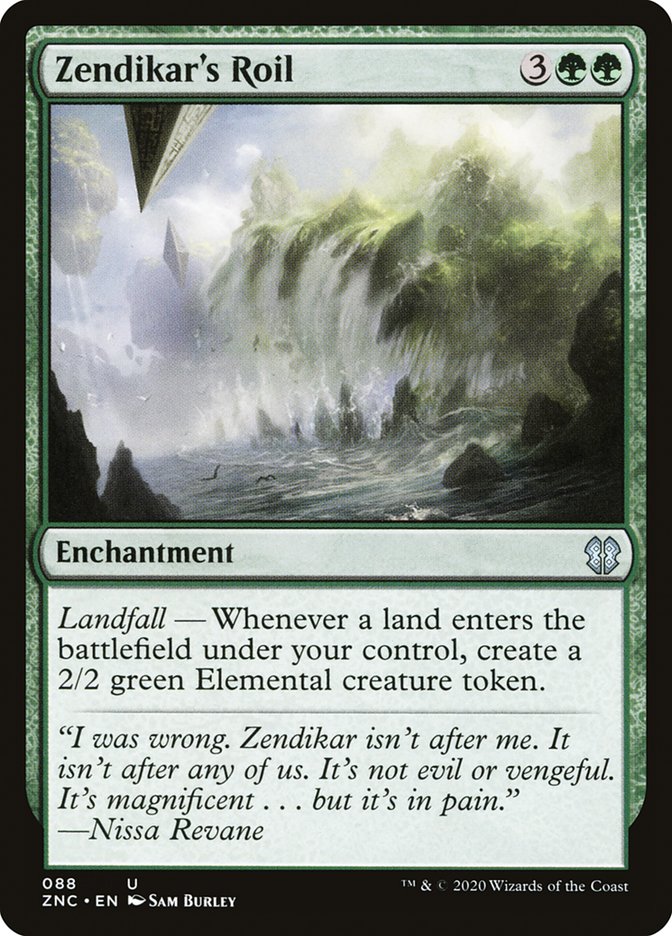 Zendikar's Roil [Zendikar Rising Commander] | Local Legends
