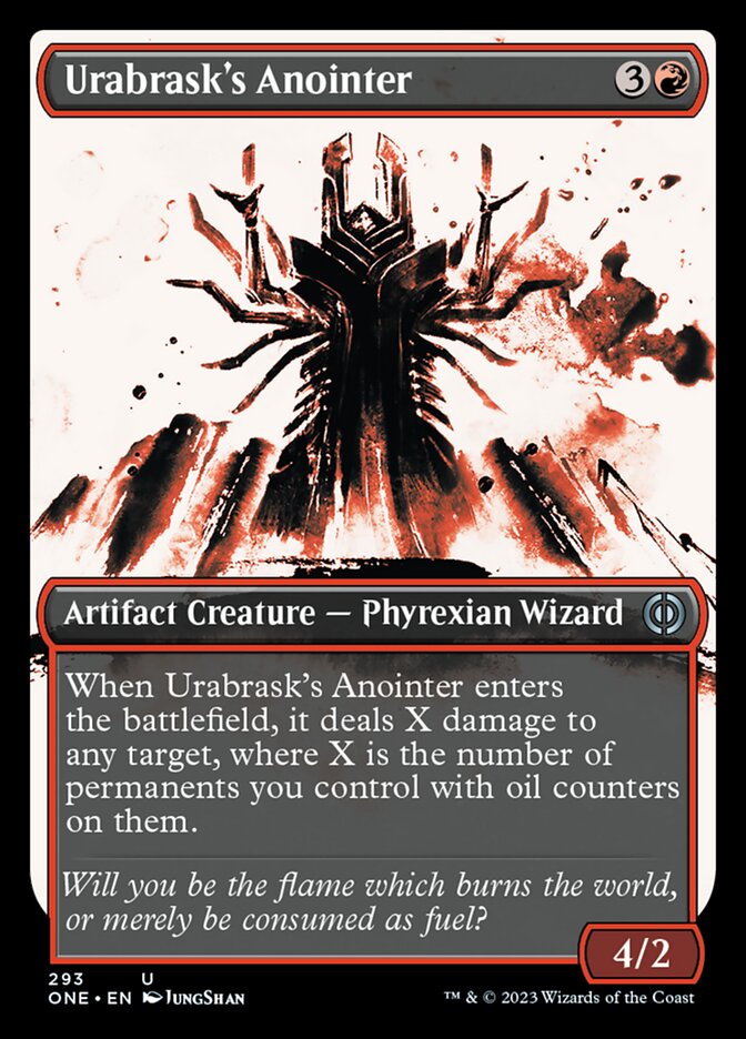 Urabrask's Anointer (Showcase Ichor) [Phyrexia: All Will Be One] | Golgari Games