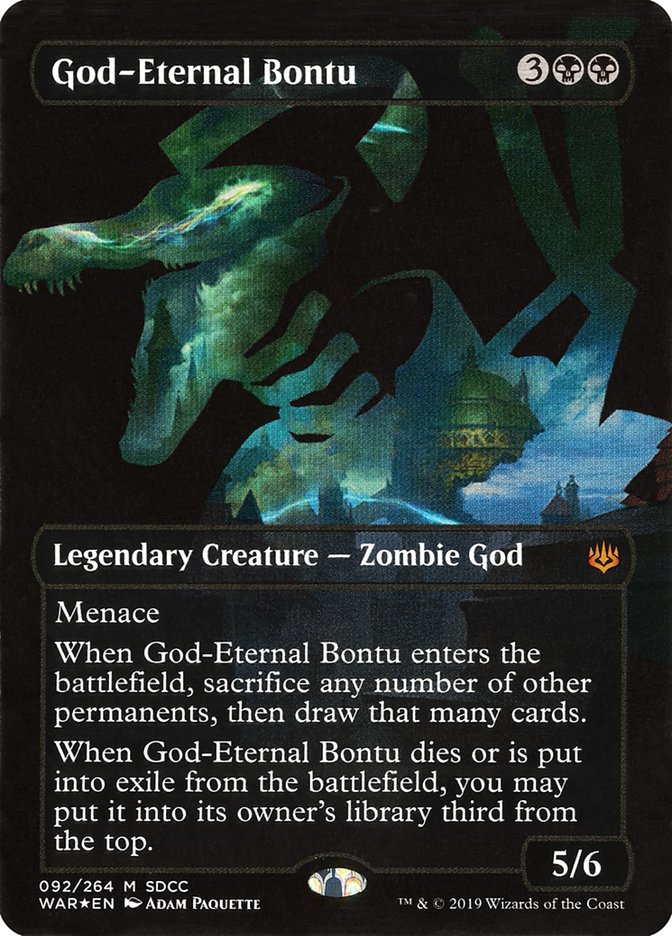 God-Eternal Bontu [San Diego Comic-Con 2019] | Golgari Games