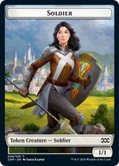 Soldier // Squirrel Double-sided Token [Double Masters Tokens] | Golgari Games