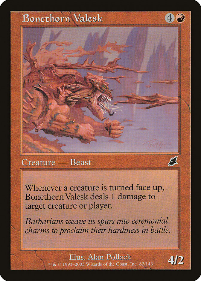 Bonethorn Valesk [Scourge] | Local Legends