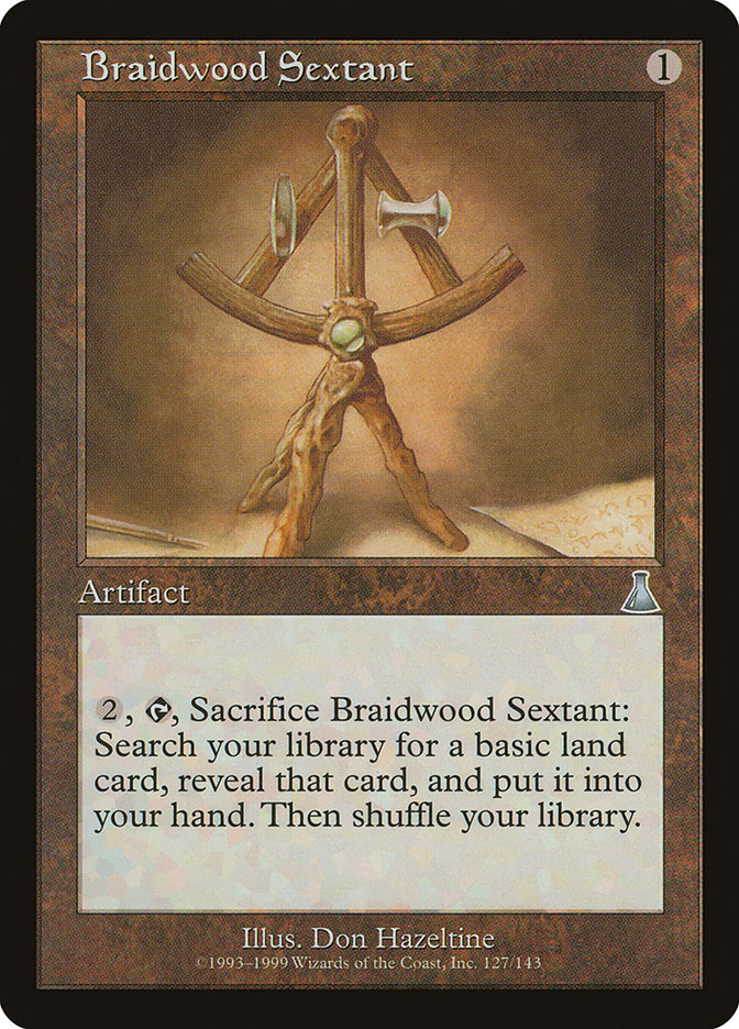 Braidwood Sextant [Urza's Destiny] | Golgari Games