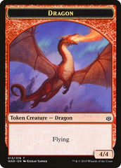 Servo // Dragon Double-sided Token [Challenger Decks 2020 Tokens] | Golgari Games