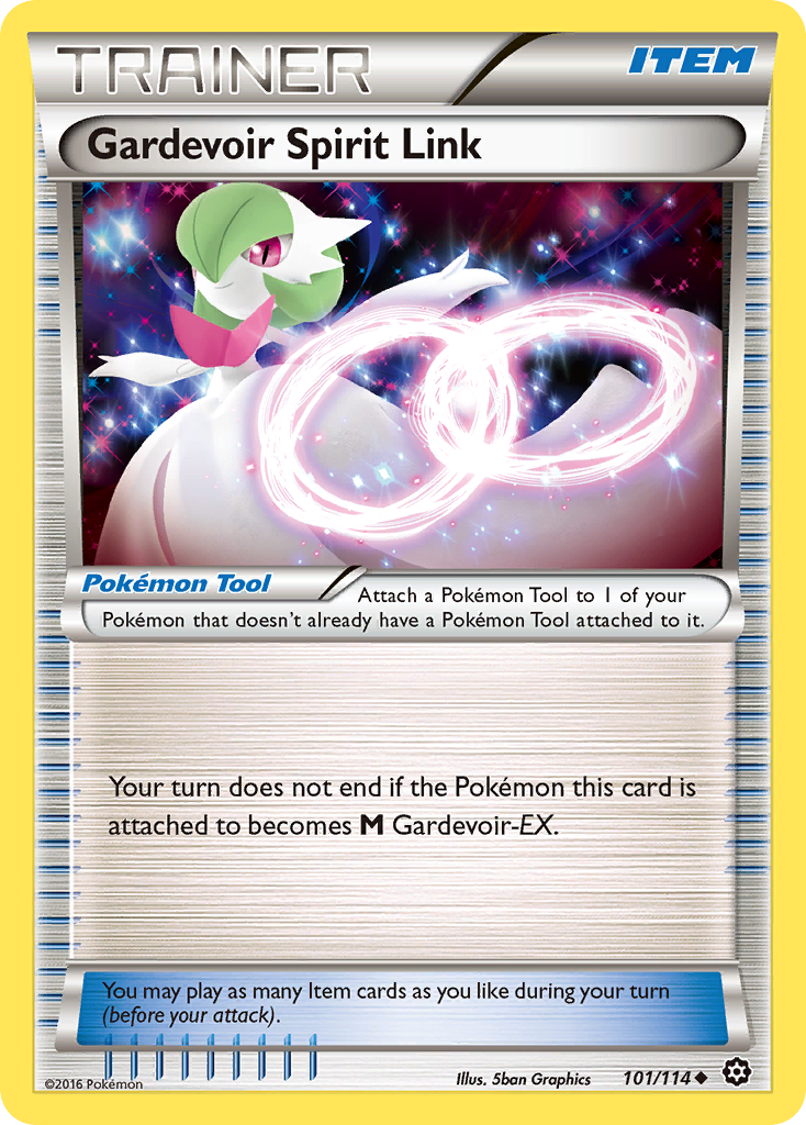 Gardevoir Spirit Link (101/114) [XY: Steam Siege] | Golgari Games