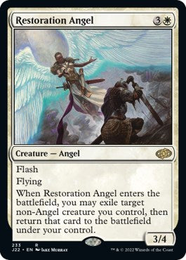 Restoration Angel [Jumpstart 2022] | Golgari Games