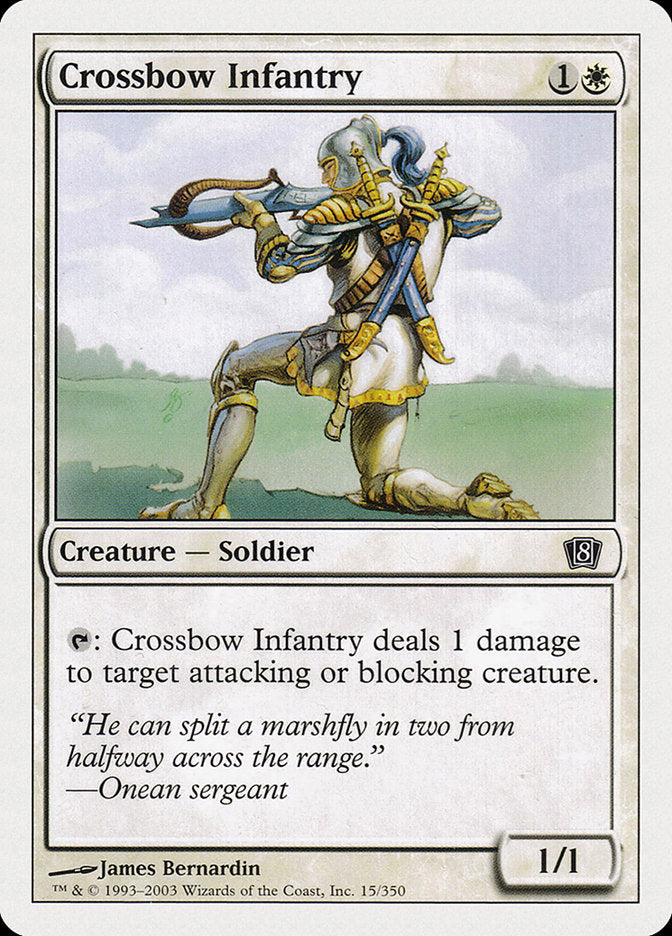 Crossbow Infantry [Eighth Edition] | Golgari Games