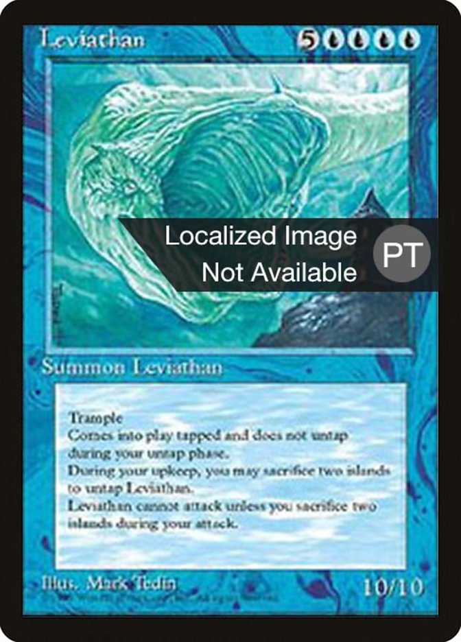 Leviathan [Fourth Edition (Foreign Black Border)] | Golgari Games