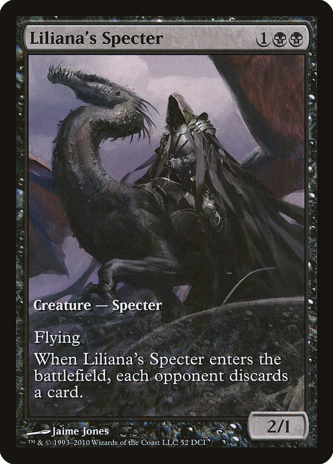 Liliana's Specter (Extended Art) [Magic 2011 Promos] | Golgari Games