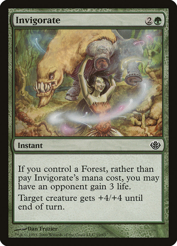 Invigorate [Duel Decks: Garruk vs. Liliana] | Local Legends