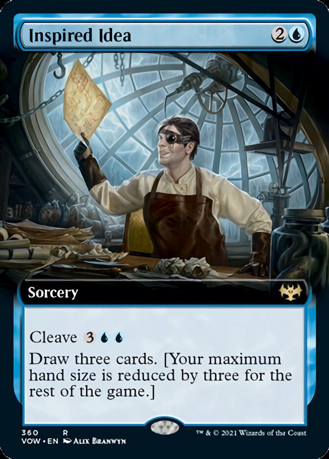 Inspired Idea (Extended Art) [Innistrad: Crimson Vow] | Local Legends
