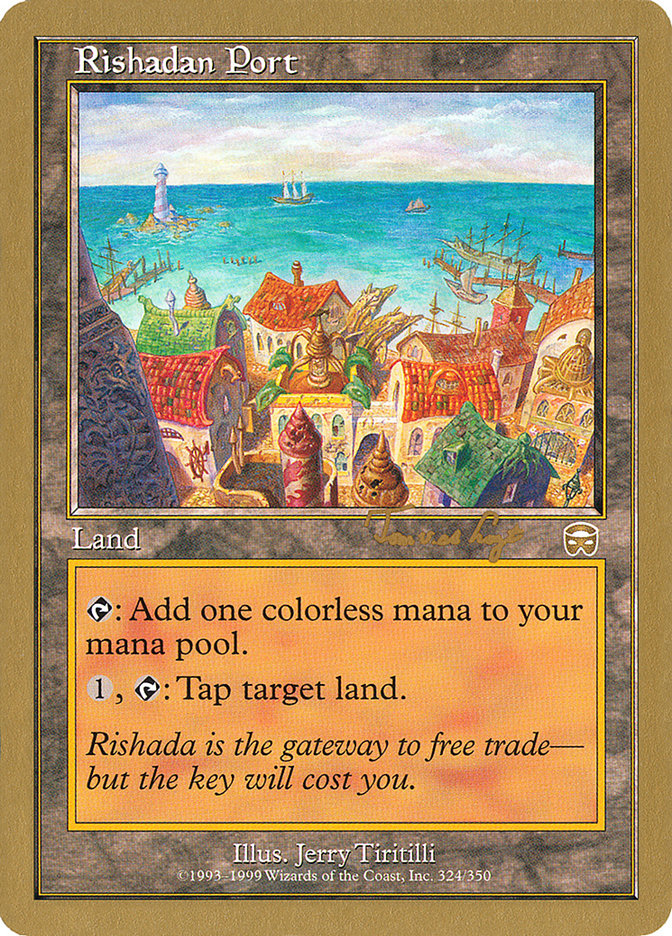 Rishadan Port (Tom van de Logt) [World Championship Decks 2001] | Golgari Games