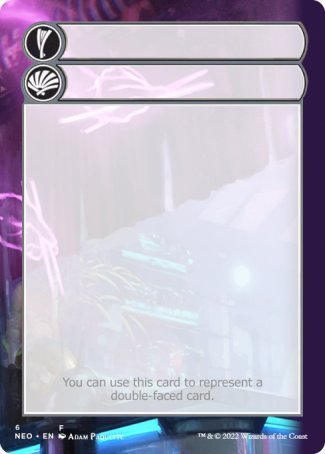 Helper Card (6/9) [Kamigawa: Neon Dynasty Tokens] | Local Legends