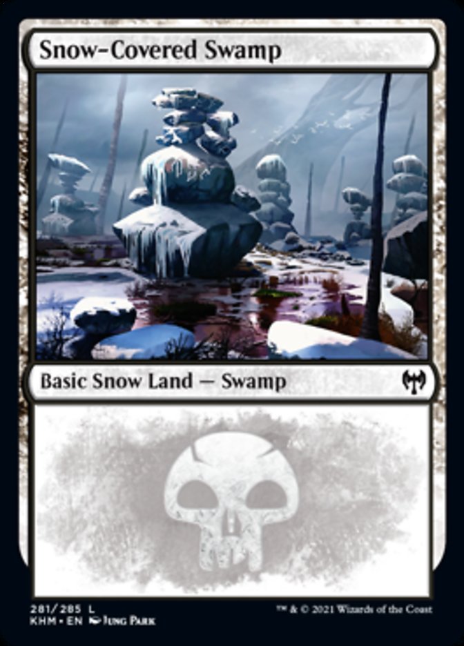 Snow-Covered Swamp (281) [Kaldheim] | Golgari Games