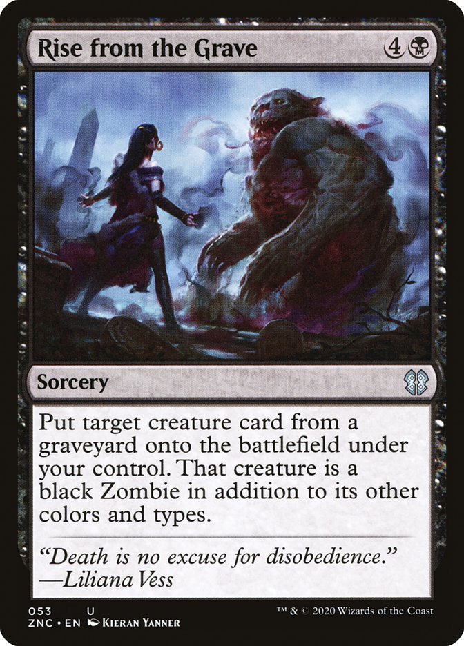 Rise from the Grave [Zendikar Rising Commander] | Local Legends