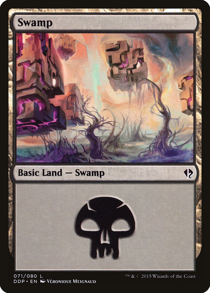 Swamp (71) [Duel Decks: Zendikar vs. Eldrazi] | Local Legends