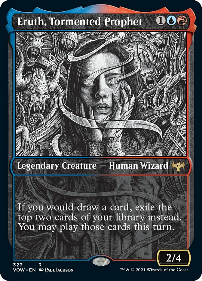 Eruth, Tormented Prophet (Showcase Eternal Night) [Innistrad: Crimson Vow] | Local Legends