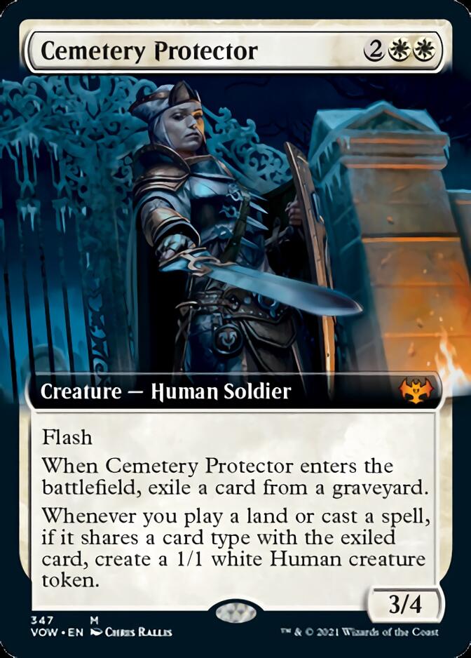 Cemetery Protector (Extended Art) [Innistrad: Crimson Vow] | Golgari Games