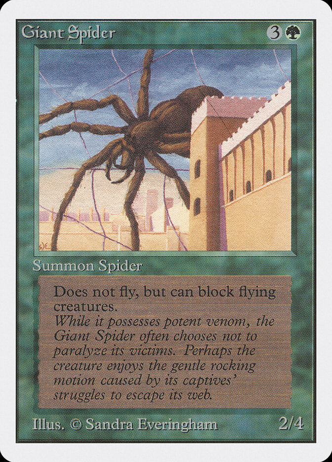 Giant Spider [Unlimited Edition] | Golgari Games