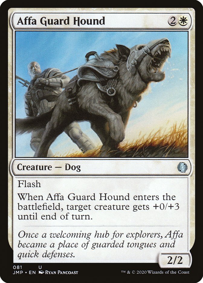 Affa Guard Hound [Jumpstart] | Golgari Games