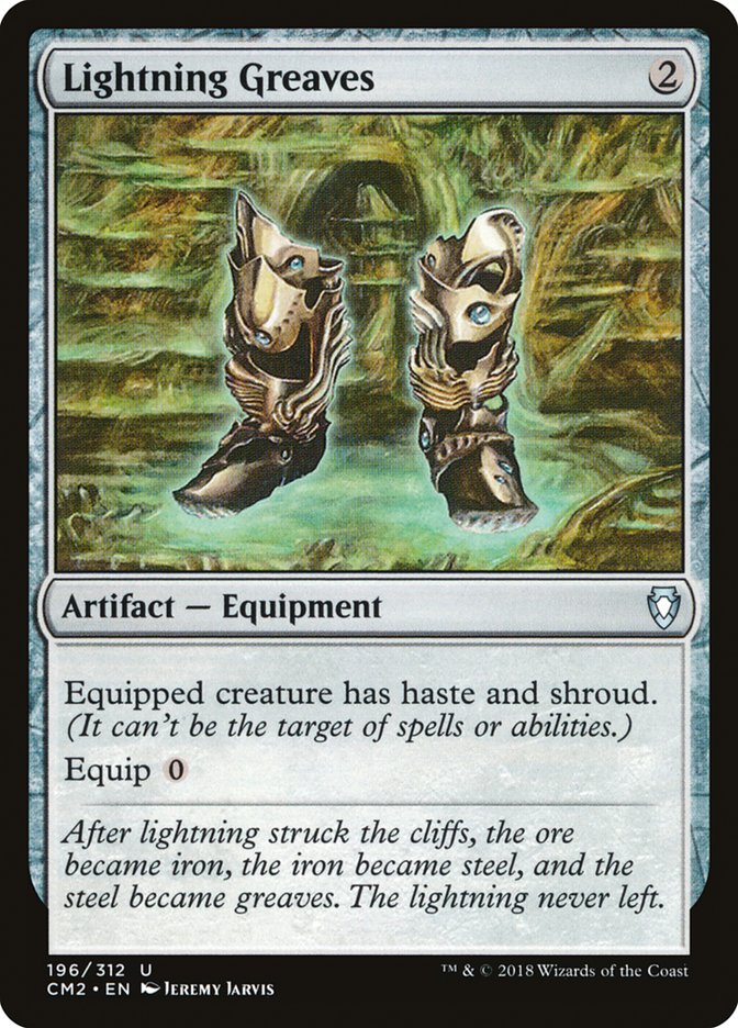 Lightning Greaves [Commander Anthology Volume II] | Golgari Games