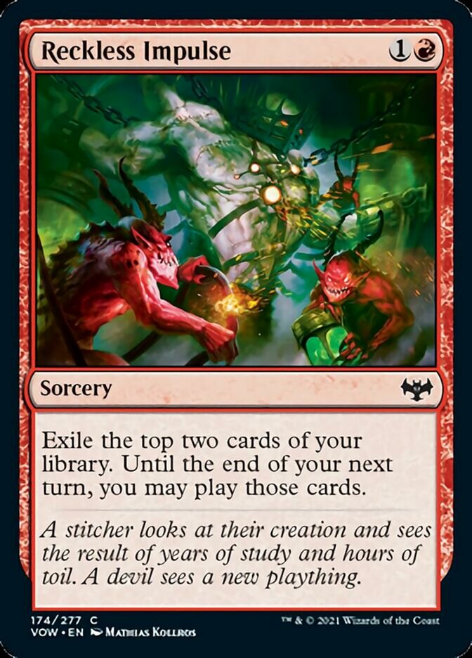 Reckless Impulse [Innistrad: Crimson Vow] | Local Legends