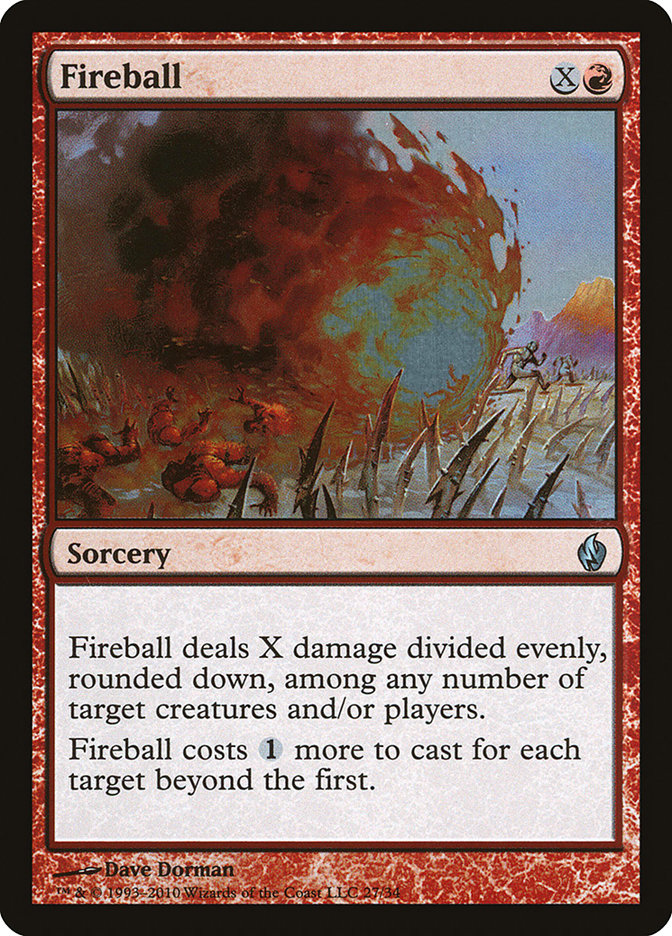 Fireball [Premium Deck Series: Fire and Lightning] | Golgari Games