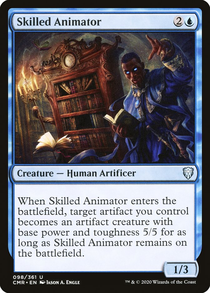 Skilled Animator [Commander Legends] | Golgari Games