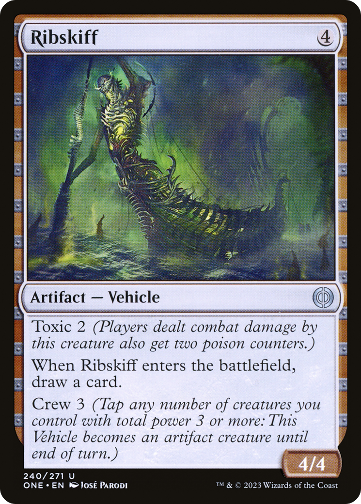 Ribskiff [Phyrexia: All Will Be One] | Golgari Games