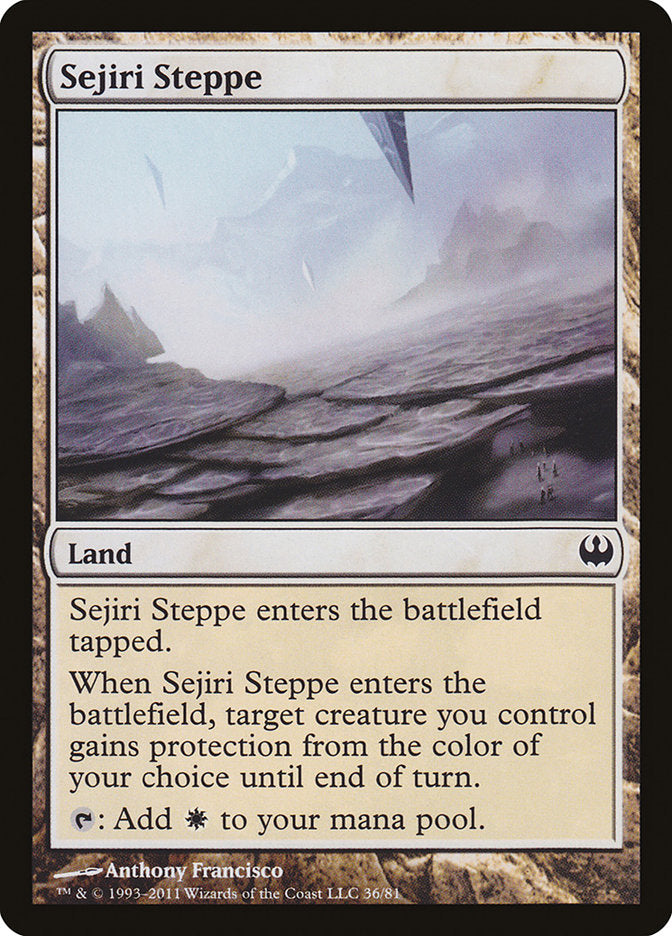 Sejiri Steppe [Duel Decks: Knights vs. Dragons] | Local Legends