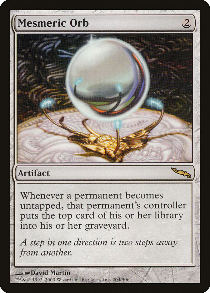 Mesmeric Orb [Mirrodin] | Local Legends