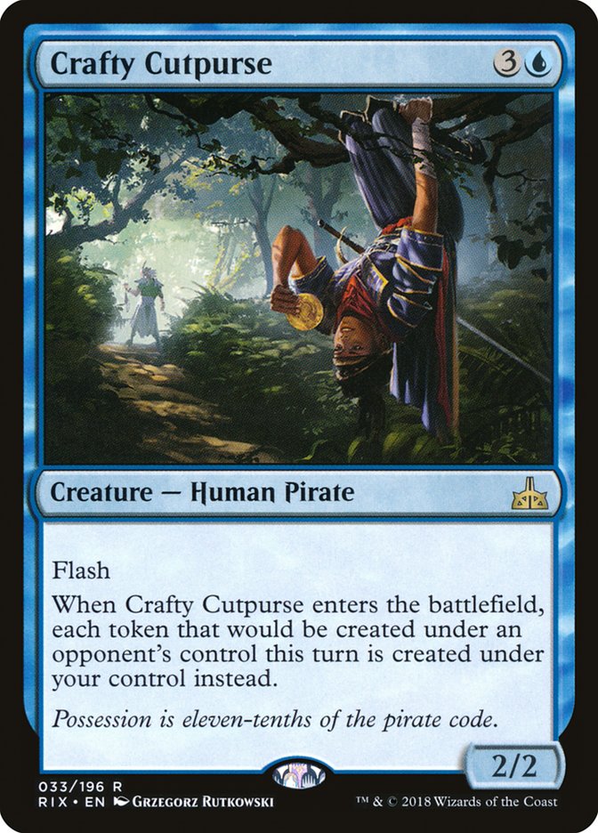 Crafty Cutpurse [Rivals of Ixalan] | Local Legends