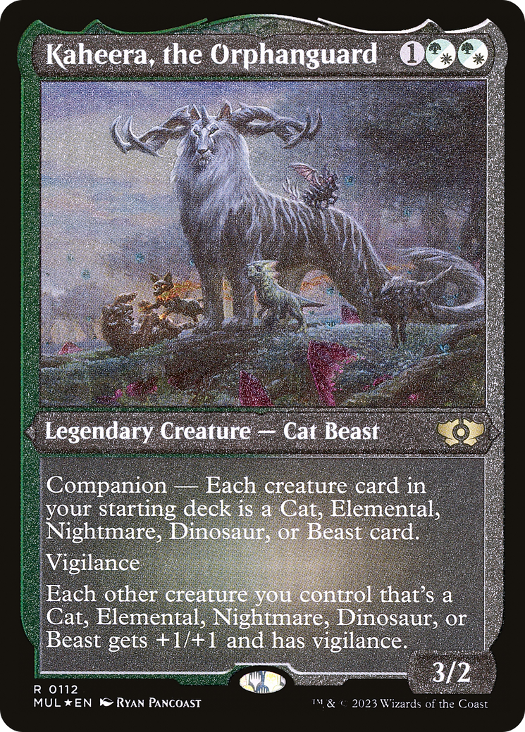 Kaheera, the Orphanguard (Foil Etched) [Multiverse Legends] | Local Legends
