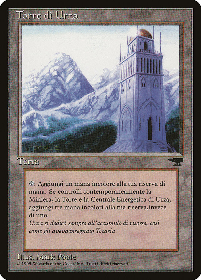 Urza's Tower (Plains) (Italian) - "Torre di Urza" [Rinascimento] | Golgari Games