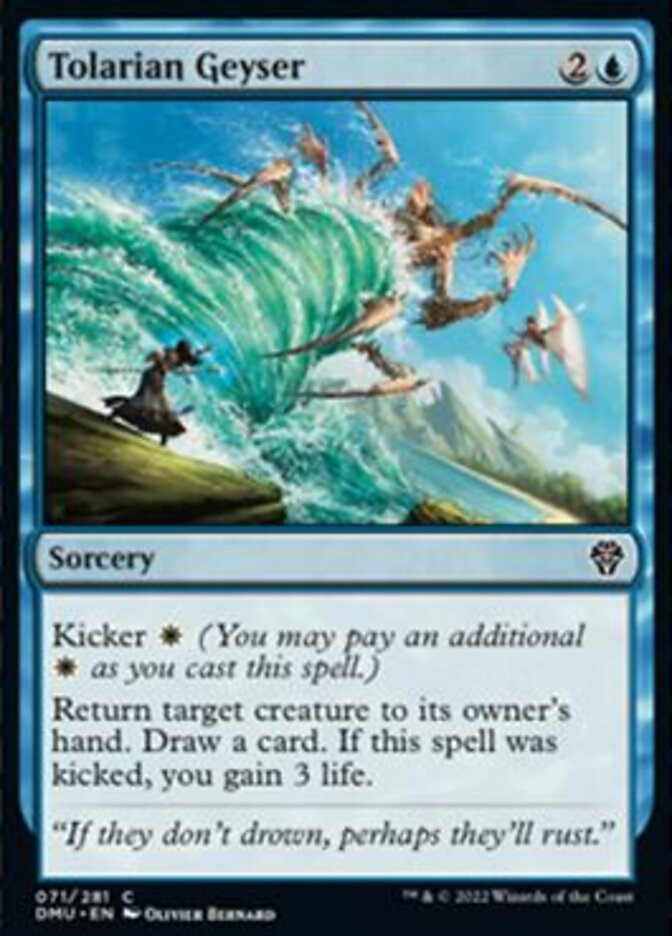 Tolarian Geyser [Dominaria United] | Local Legends