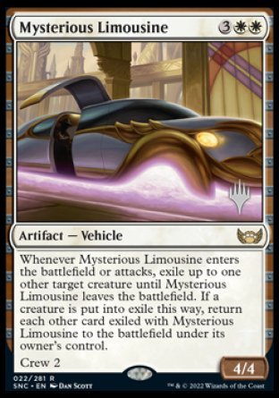 Mysterious Limousine (Promo Pack) [Streets of New Capenna Promos] | Golgari Games