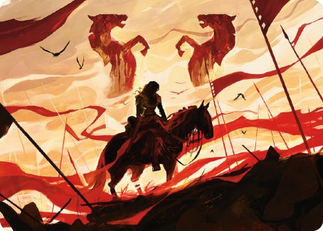 Merry, Esquire of Rohan Art Card [The Lord of the Rings: Tales of Middle-earth Art Series] | Local Legends