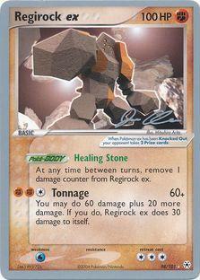 Regirock ex (98/101) (Mewtrick - Jason Klaczynski) [World Championships 2006] | Golgari Games