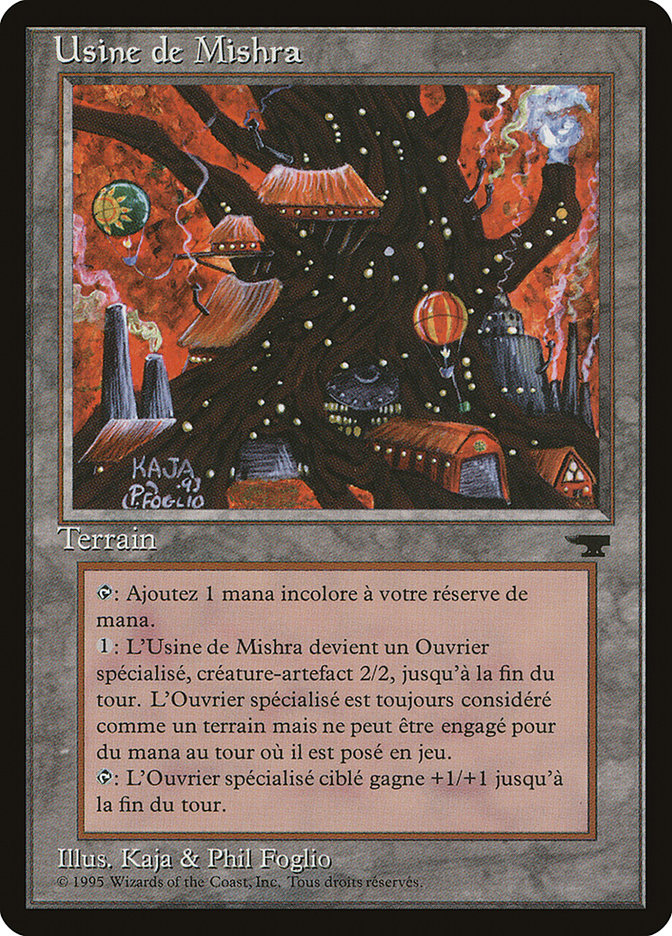 Mishra's Factory (French) - "Usine de Mishra" [Renaissance] | Golgari Games