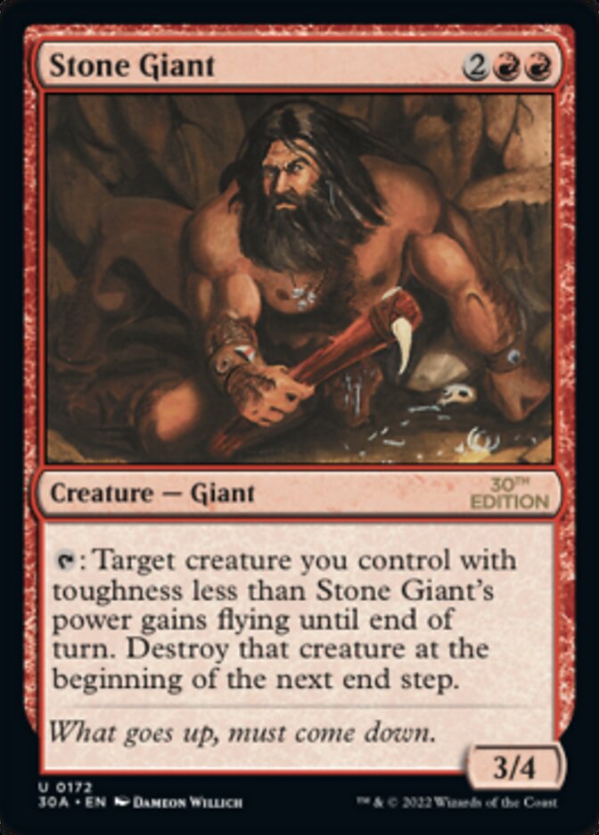 Stone Giant [30th Anniversary Edition] | Local Legends