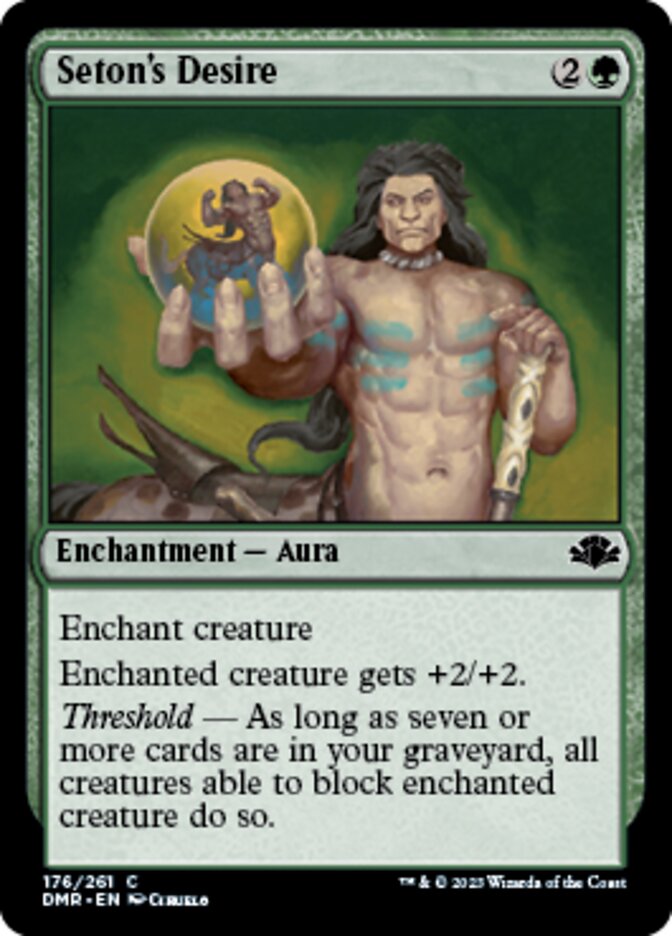Seton's Desire [Dominaria Remastered] | Local Legends