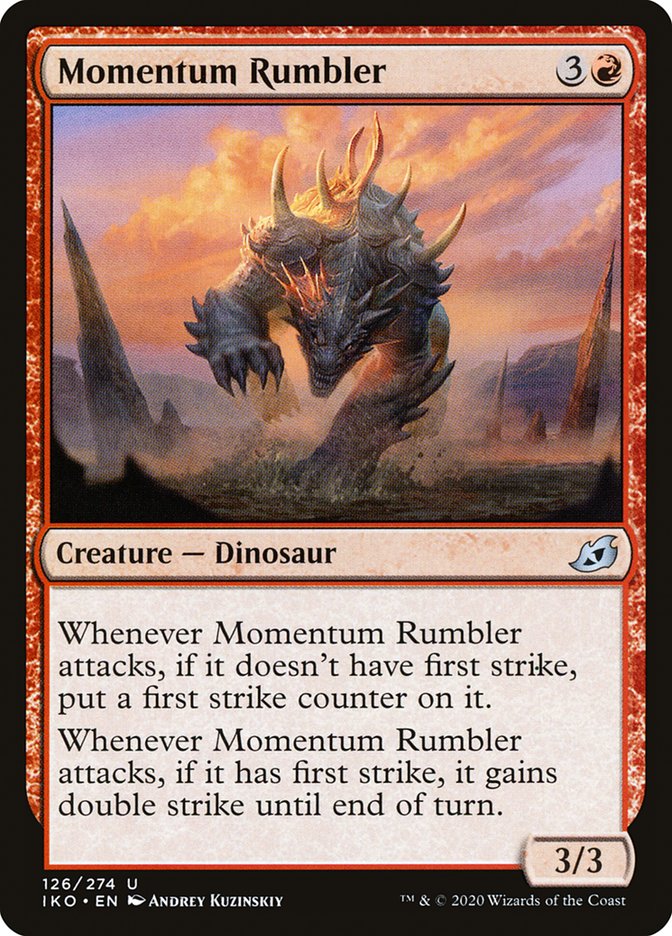 Momentum Rumbler [Ikoria: Lair of Behemoths] | Golgari Games