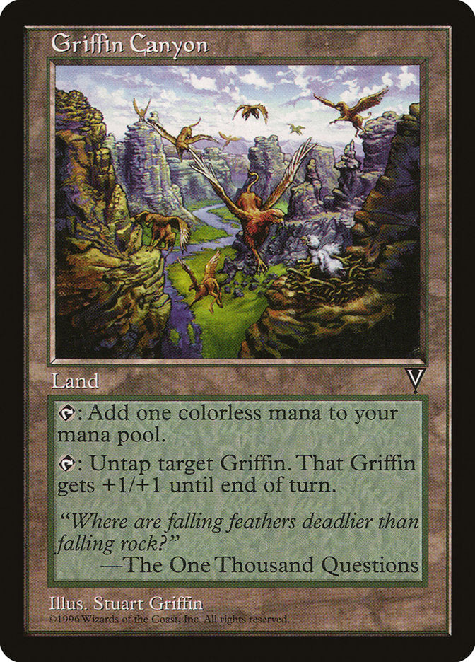 Griffin Canyon [Visions] | Golgari Games