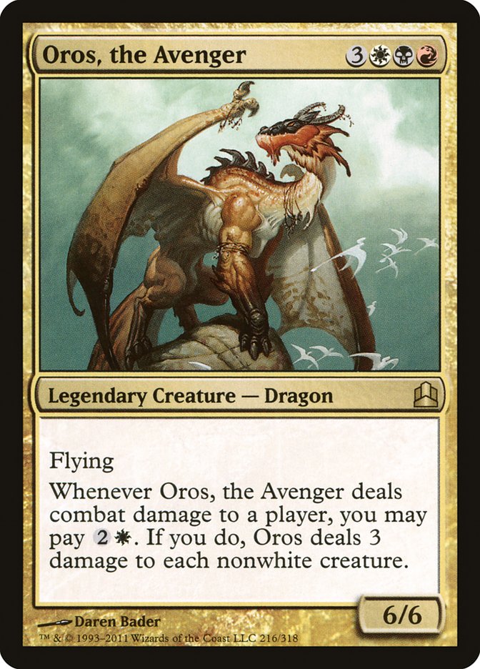 Oros, the Avenger [Commander 2011] | Local Legends