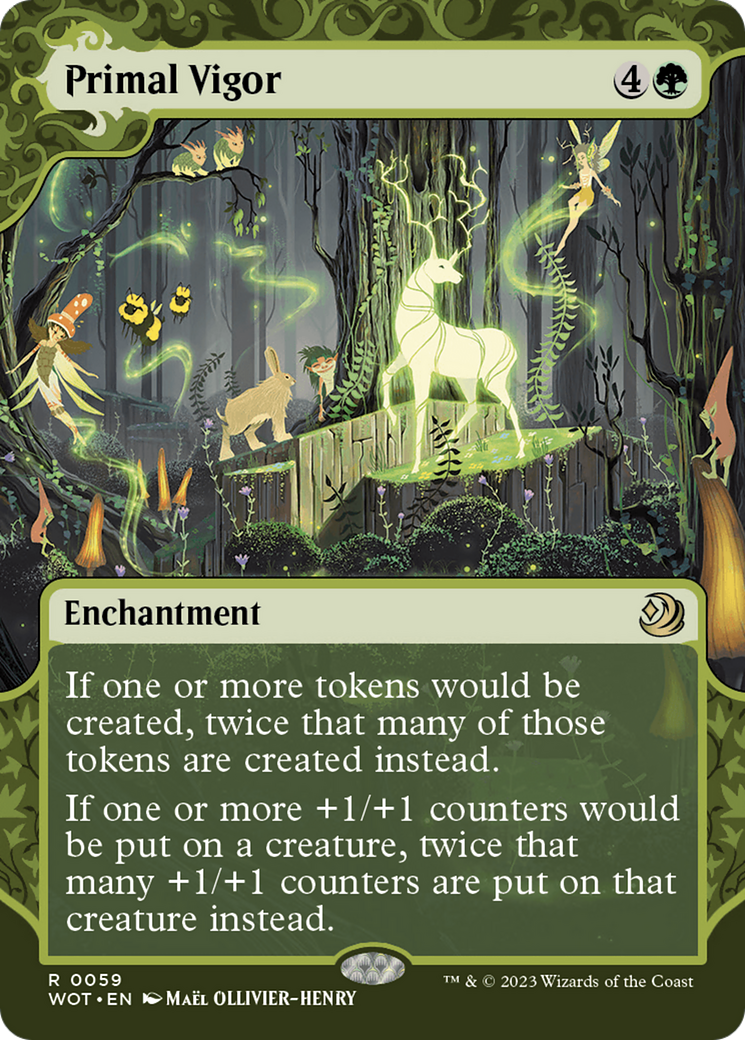 Primal Vigor [Wilds of Eldraine: Enchanting Tales] | Golgari Games