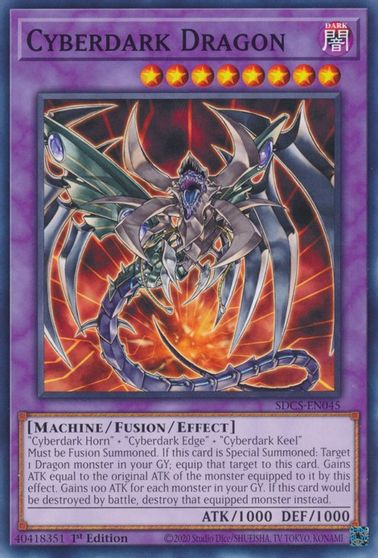 Cyberdark Dragon [SDCS-EN045] Common | Local Legends