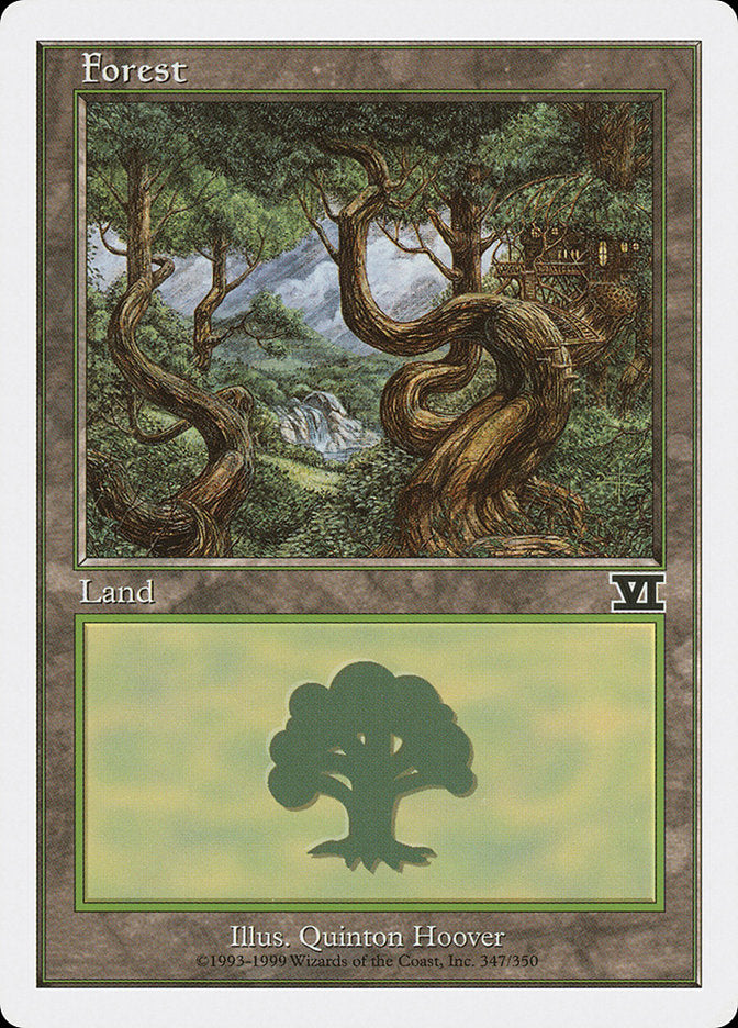 Forest (347) [Classic Sixth Edition] | Golgari Games