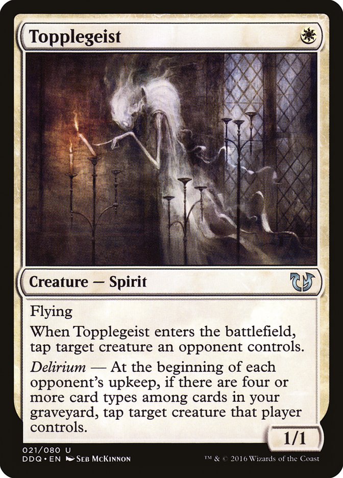 Topplegeist [Duel Decks: Blessed vs. Cursed] | Golgari Games