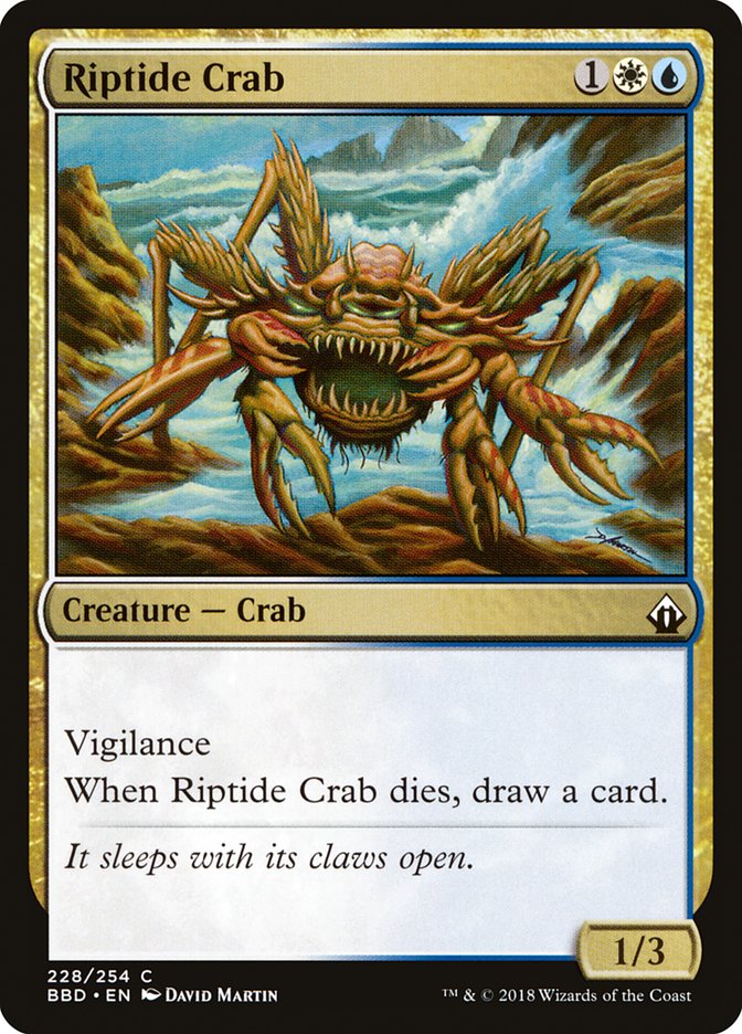 Riptide Crab [Battlebond] | Golgari Games